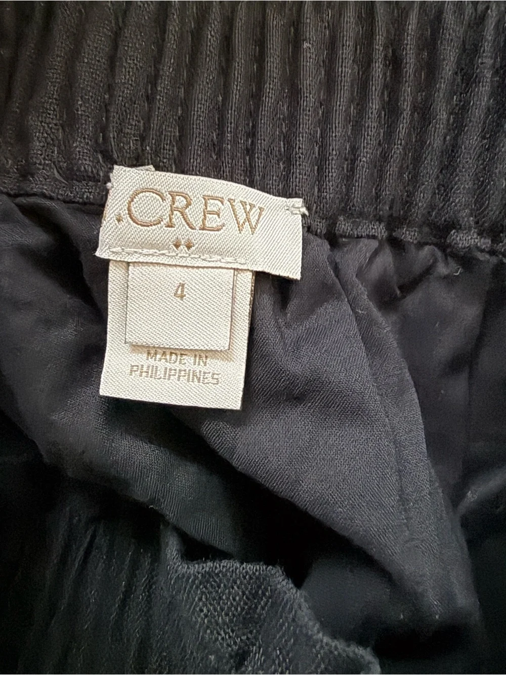 JCrew linen mini skirt